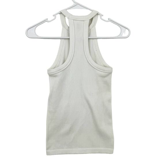 COMMANDO Women Studio Ribbed Haltered Neck Tank Top White Size Small/Medium - Picture 6 of 6